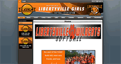 Desktop Screenshot of libertyvillesoftball.org